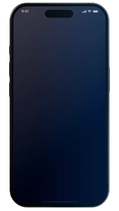 Interfaccia di trading mobile di Astrelwick